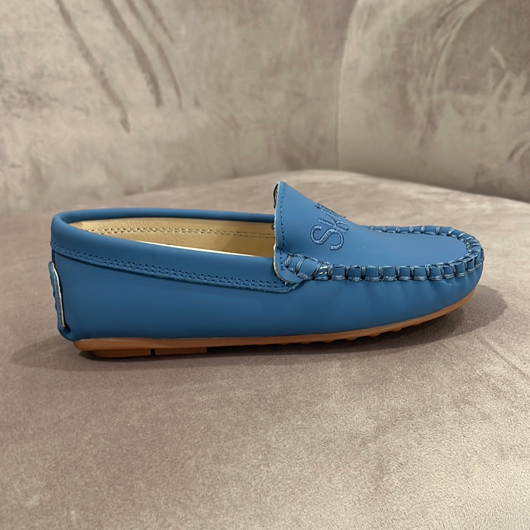Skipp dusky blue loafer