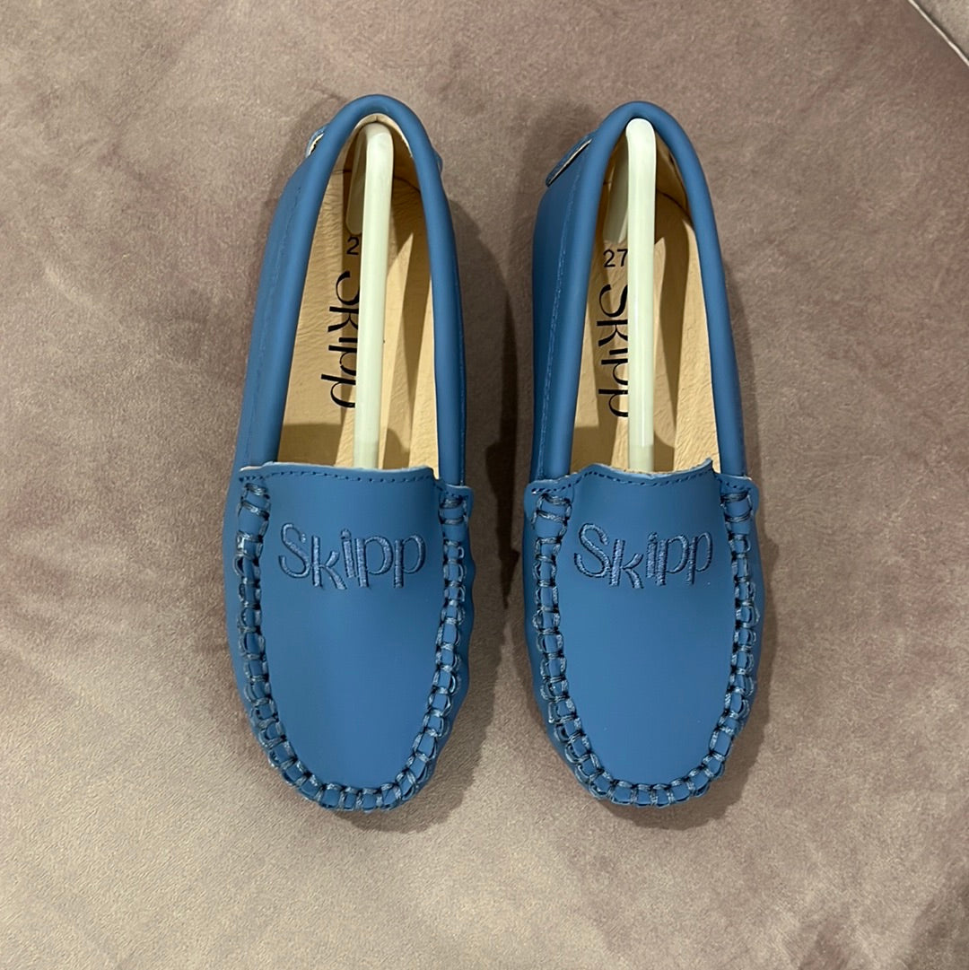 Skipp dusky blue loafer – Littlesolesmiami